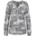 GOLDNER Florale Druckbluse mit V-Ausschnitt schwarz 23