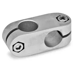 131-B10-B10-2-SW Kreuz-Klemmverbinder, Aluminium