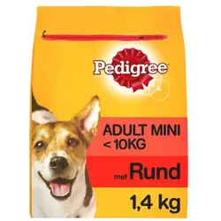 Pedigree Adult Mini Rind Hundefutter 2 x 1,4 kg
