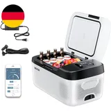VEVOR Kompressor Kühlbox 15 L,12/24V DC Elektrische Gefrierbox Mit App-Steuerung