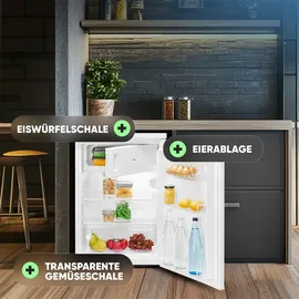 Bomann KS 7251 Kühlschrank (109 l, 850 mm hoch, Weiß)