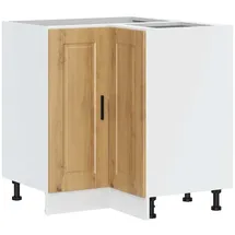 vidaXL Eckunterschrank Porto Artisan-Eiche 0 x 0 x 0 cm Braun