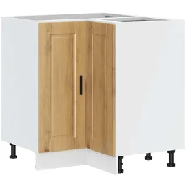 vidaXL Eckunterschrank Porto Artisan-Eiche 0 x 0 x 0 cm Braun