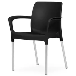 20er-Pack ALEXA CLOSED Stühle - Schwarz