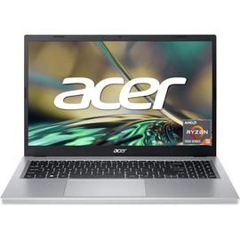 Acer Aspire 3 (A315-24P-R9JA) Laptop | 15.6 FHD Display | AMD Ryzen 5 7520U | 16GB RAM | 512GB SSD | AMD Radeon Graphics | Windows 11 | QWERTZ Keyboard | Silver