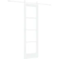Maison Exclusive - Schiebetür Orkdal Weiß 61 X 198,5 Cm Massivhol