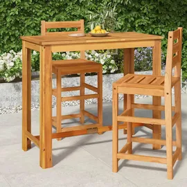 vidaXL Garten-Bartisch 120 x 60 x 105 cm Braun