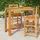 vidaXL Garten-Bartisch 120 x 60 x 105 cm Braun