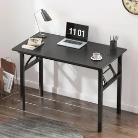 luxuskollektion Büroschreibtisch 80x40x75cm Schwarz