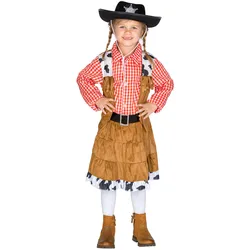 tectake® Mädchenkostüm Cowgirl Texas