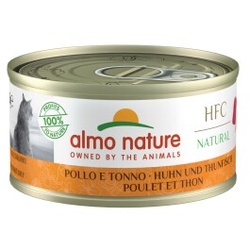 Almo nature HFC Natural Huhn & Thunfisch 24x70 g