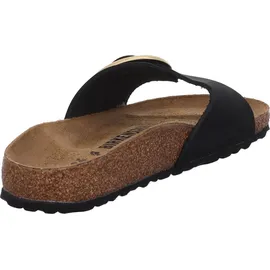 Birkenstock Madrid Big Buckle Nubukleder schwarz 36