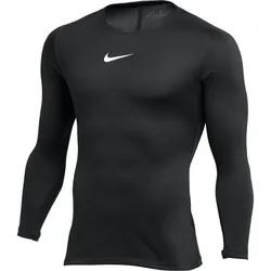 NIKE Park Dri-FIT First Layer langarm Funktionsshirt Herren black/white XXL