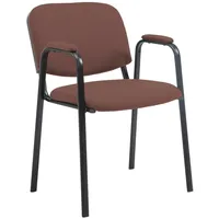 CLP Besucherstuhl, Braun, Textil, 53x79x55 cm, Arbeitszimmer, Besucherstühle
