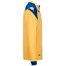 Kappa AS Monaco Sweatshirt 2023/24 Gelb/Blau Herren Gr. L