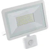 LED Außenstrahler Strahler Fluter Scheinwerfer Bewegungsmelder 50W 4000lm IP44
