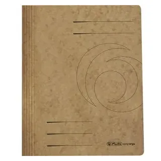 Herlitz Schnellhefter Quality Karton braun