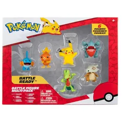 Pokemon Battle Figuren Set 6er Multi-Pack