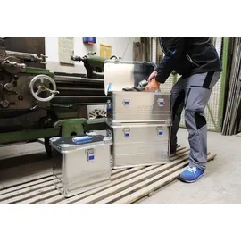 ALUTEC München Alutec INDUSTRY 73 13073 Transportkiste Aluminium (L x B x H) 580 x 385 x 410 mm