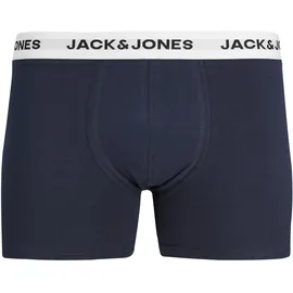 JACK & JONES Basic Boxershorts 5 Einheiten Forest Night / Navy Blazer / Dark Grey Melange / Black S