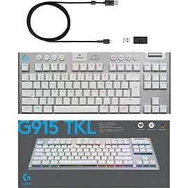 Logitech G915 TKL Tactile US weiß