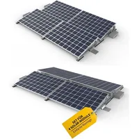 Solar Halterung Flachdach Ballast Montageset Dach Befestigung für 4 Solarmodule