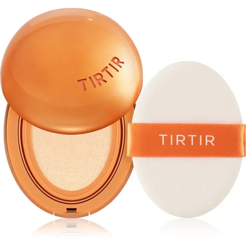 TIRTIR Mask Fit AI Filter Cushion Mini langanhaltendes Make up im Schwämmchen mit Matt-Effekt Farbton 17C Porcelain 4.5 g