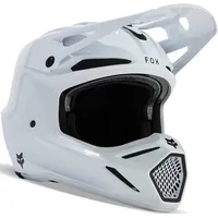 Fox V3 RS Carbon Solid Weiß XS