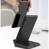 2Go Induktive Schnell-Ladestation FastCharging- 15W schwarz - Schwarz