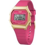 Ice-Watch - ICE digit retro Raspberry sorbet - Rote Damenuhr mit Plastikarmband - 022050 (Small)