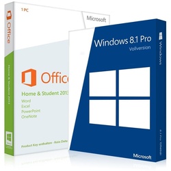 Windows 8.1 Pro + Office 2013 Home & Student Aktivierung