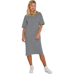 Noisy May Damen Kleid NMMAYDEN Relaxed Fit Relaxed Fit Schwarz Bright White 27005758 S