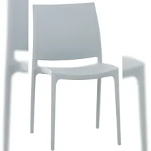 CLP Gartenstuhl Maya 44 x 44 x 81 cm grau