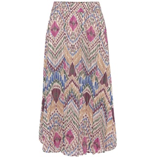 LASCANA Plisseerock Damen bunt bedruckt Gr.36