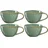 LEONARDO Matera Kaffeetasse 0,29 l Grün 4 St.