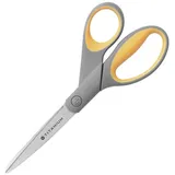 WESTCOTT Papierschere TITANIUM Super grau-gelb 21,0 cm