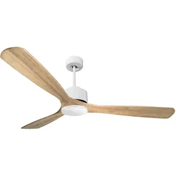 PURLINE Deckenventilator ø166 cm Wifi Reversible Hypersilence Reversible für 50 m2 MljetD166C0266060 Weiß