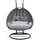 Home Deluxe Hängesessel Twin grau