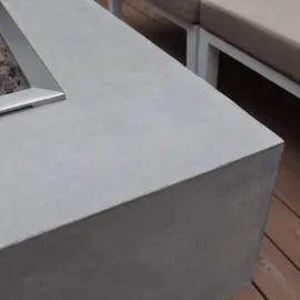 ELEMENTI Gas Feuerstelle Granvill Ø 152 cm Grau