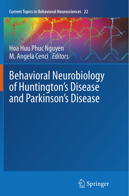 Behavioral Neurobiology Of Huntington's Disease And Parkinson's Disease, Kartoniert (TB)