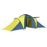 vidaXL Campingzelt 6 Personen - Blue - 6 Platz