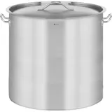 Royal Catering Kochtopf Induktion 98 Liter Kochtopf Silber