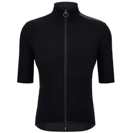 Santini SMS Santini Rain Kurzarmjacke - Black - XL