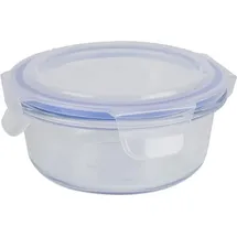 Testrut Frischhaltedose aus Glas, klar/blau, ca. 400 ml