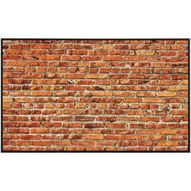 Papermoon Infrarotheizung Rote Backsteinmauer«, Matt-Effekt - bunt