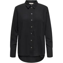 Jdy JDYSAY L/S Linen Loose Shirt Schwarz L