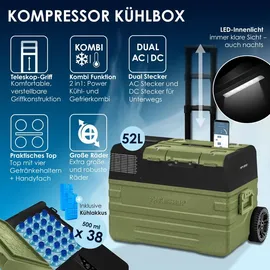 Kesser Kompressor Kühlbox 52 l