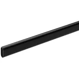 Hettich Kleiderstange  (Ø x L: 30 x 1.000 mm, Schwarz, Lackiert)