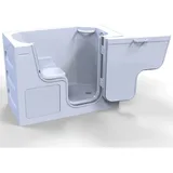 HAK SERENITY Sitzbadewanne mit Tür 130 x 66 cm (rechts) (MPNR nicht verfügbar)