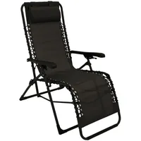 DEGAMO NIZZA Relaxsessel 58 x 70 x 110 cm schwarz